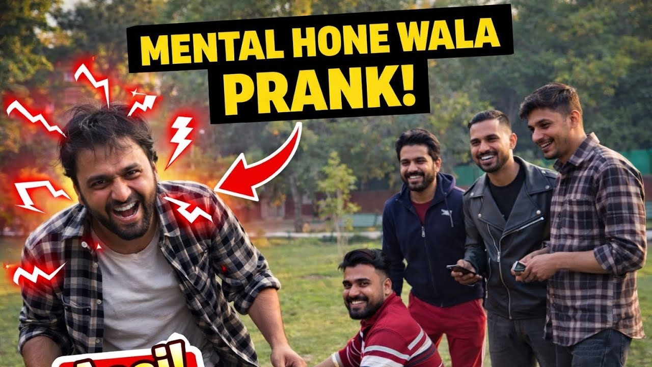 MENTAL HONE WALA PRANK 😂 Public Ka Reaction Dekh Lo!