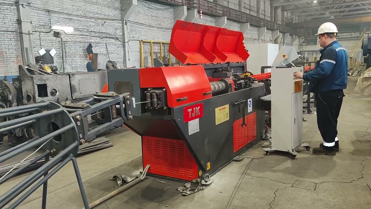 Станок правильно-отрезной GT5-12W  TJK MACHINERY