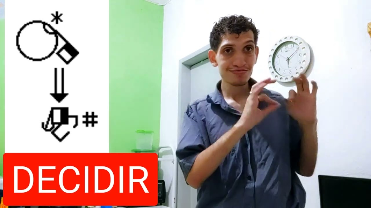 DECIDIR | DECISÃO - SINAL EM LIBRAS