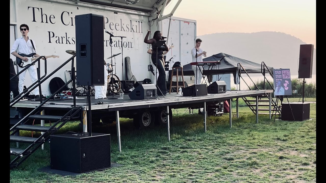 City of Peekskill Summer Concert 7/19/2023 - RCF NXL 44A MK2, RCF 8004