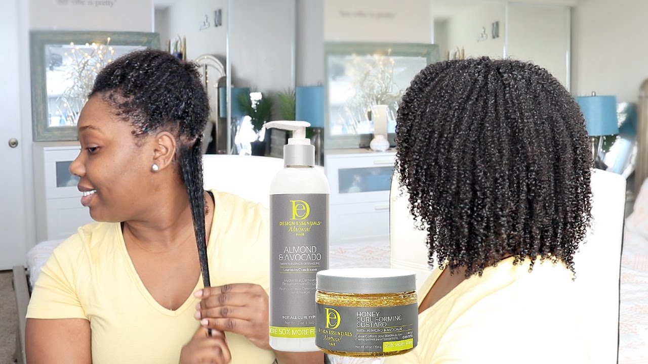 Easy New Year Wash and Go Natural Hair Tutorial | Design Essentials | Mickisha