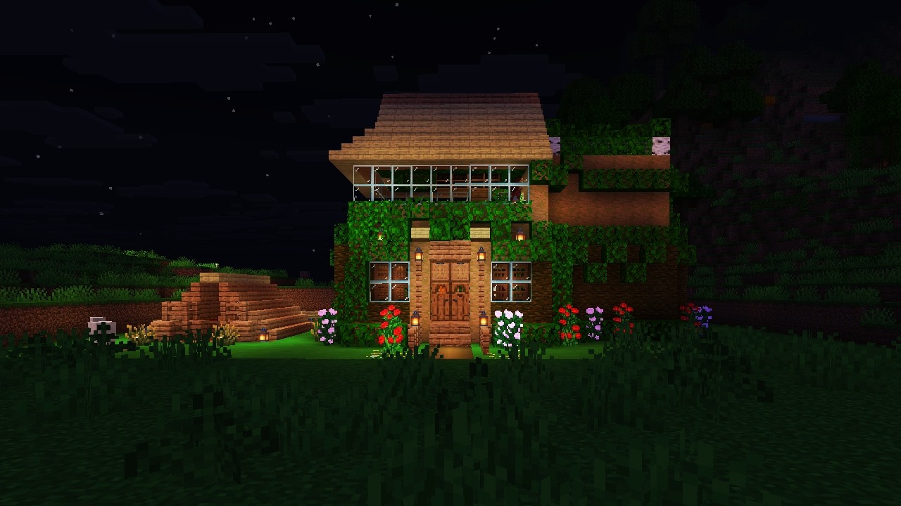 MINECRAFT. Обзор на домик. 13.02.2026