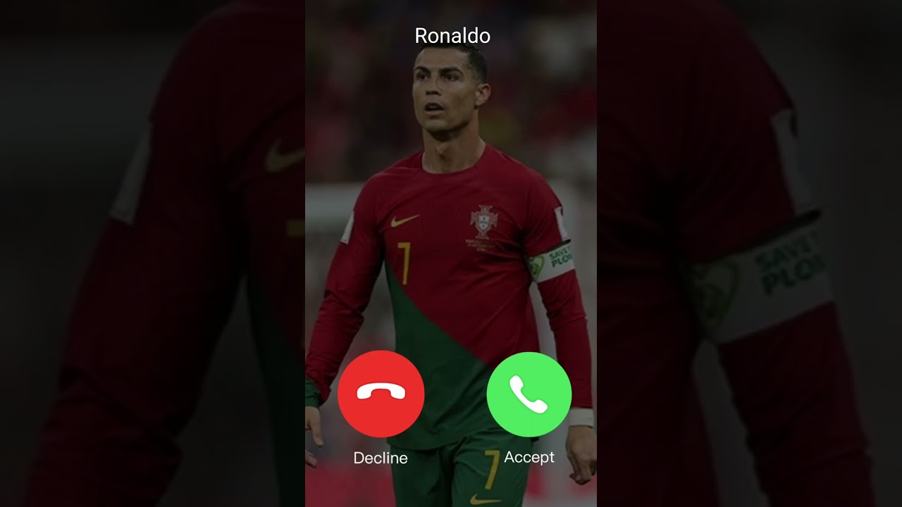 Ronaldo m'appelle🤯