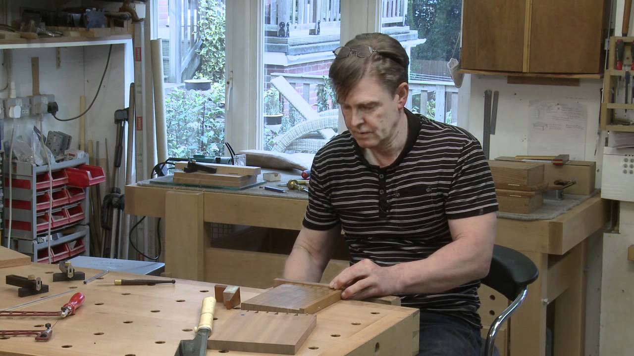 Houndstooth dovetails by David Barron