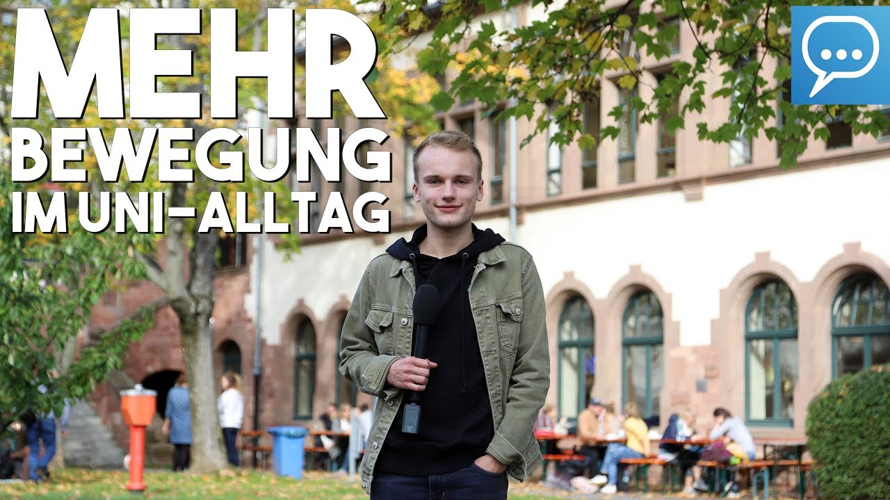 Mehr Bewegung im Uni-Alltag - 