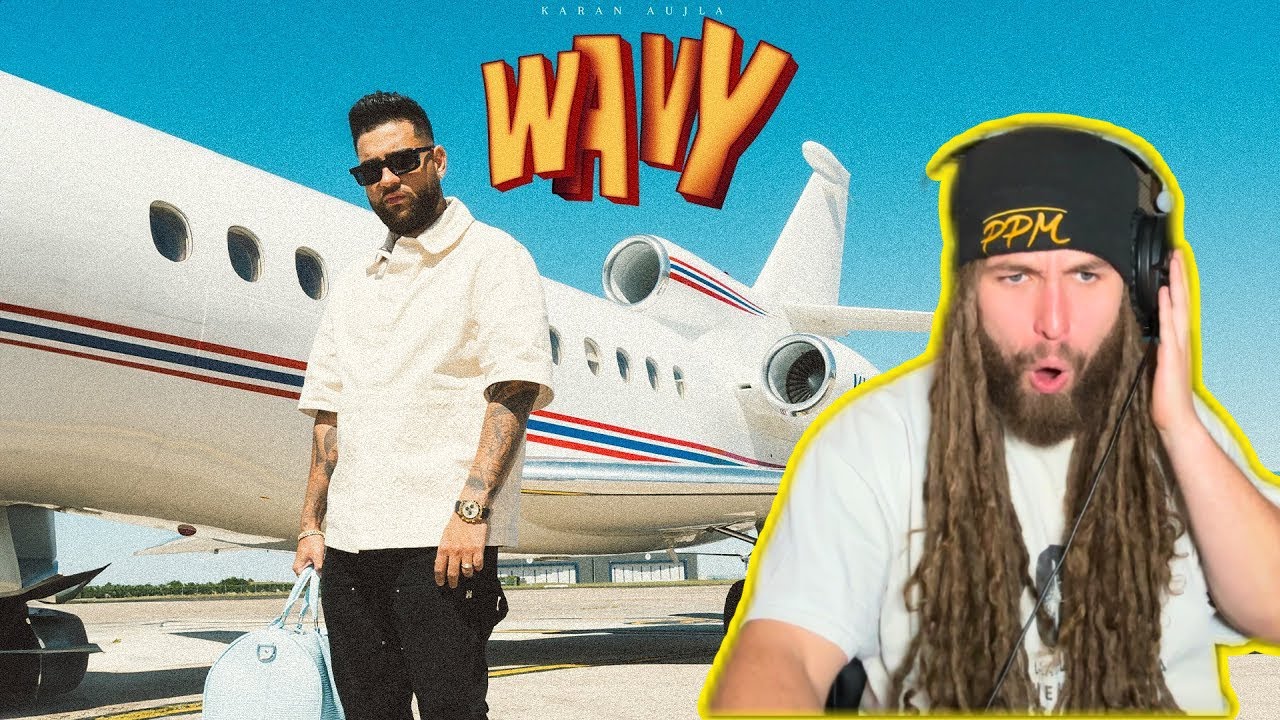 Rapper Reacts to WAVY (OFFICIAL VIDEO) KARAN AUJLA | LATEST PUNJABI SONGS 2024