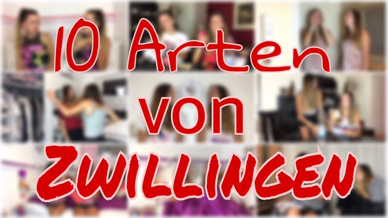 10 Arten von Zwillingen 👯‍♀️ | lesotwins