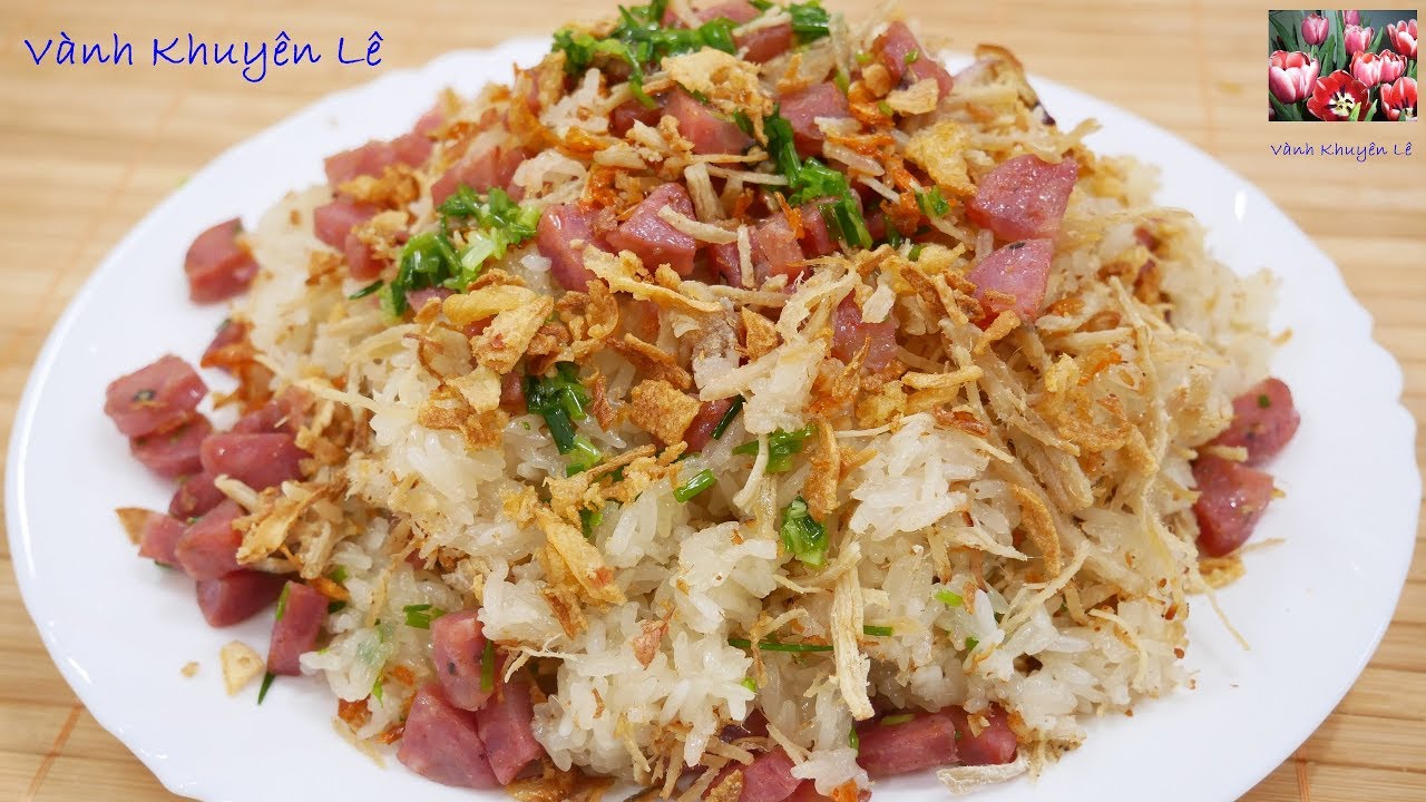 XÔI MẶN THẬP CẨM HẤP CẤP TỐC bằng Nồi INSTANT POT, Nấu XÔI nhanh với Nồi Áp suất Điện by Vanh Khuyen