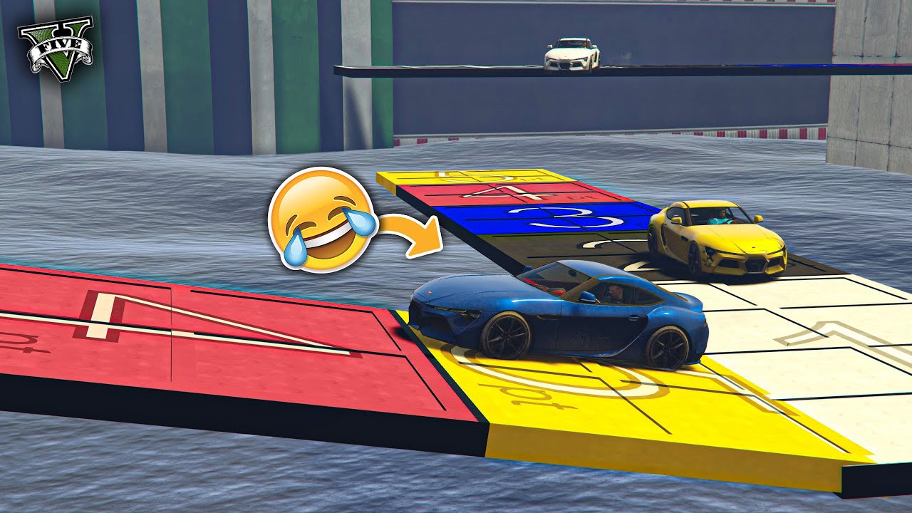 قراند 5 | ضحك مو طبيعي بسببهم 🔥 | GTA 5 Parkour