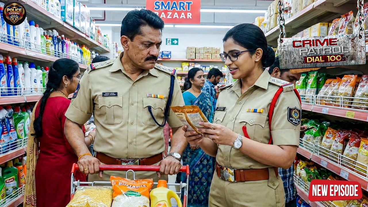 लेडी पुलिस के साथ स्मार्ट बाजार पहुंचा पुलिस ऑफिसर घर के सामान के बहाने खुला बड़ा राज || Crime patro