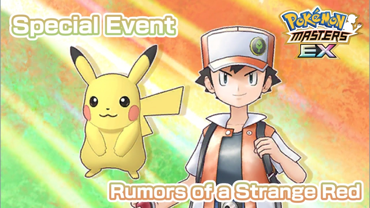 🟢🔴 Special Event: Rumors of a Strange Red (Full Storyline - No VA) | Pok&eacute;mon Masters EX