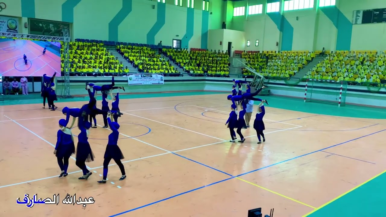 عرض طالبات كليه التربيه الرياضيه جامعة قنا 2025