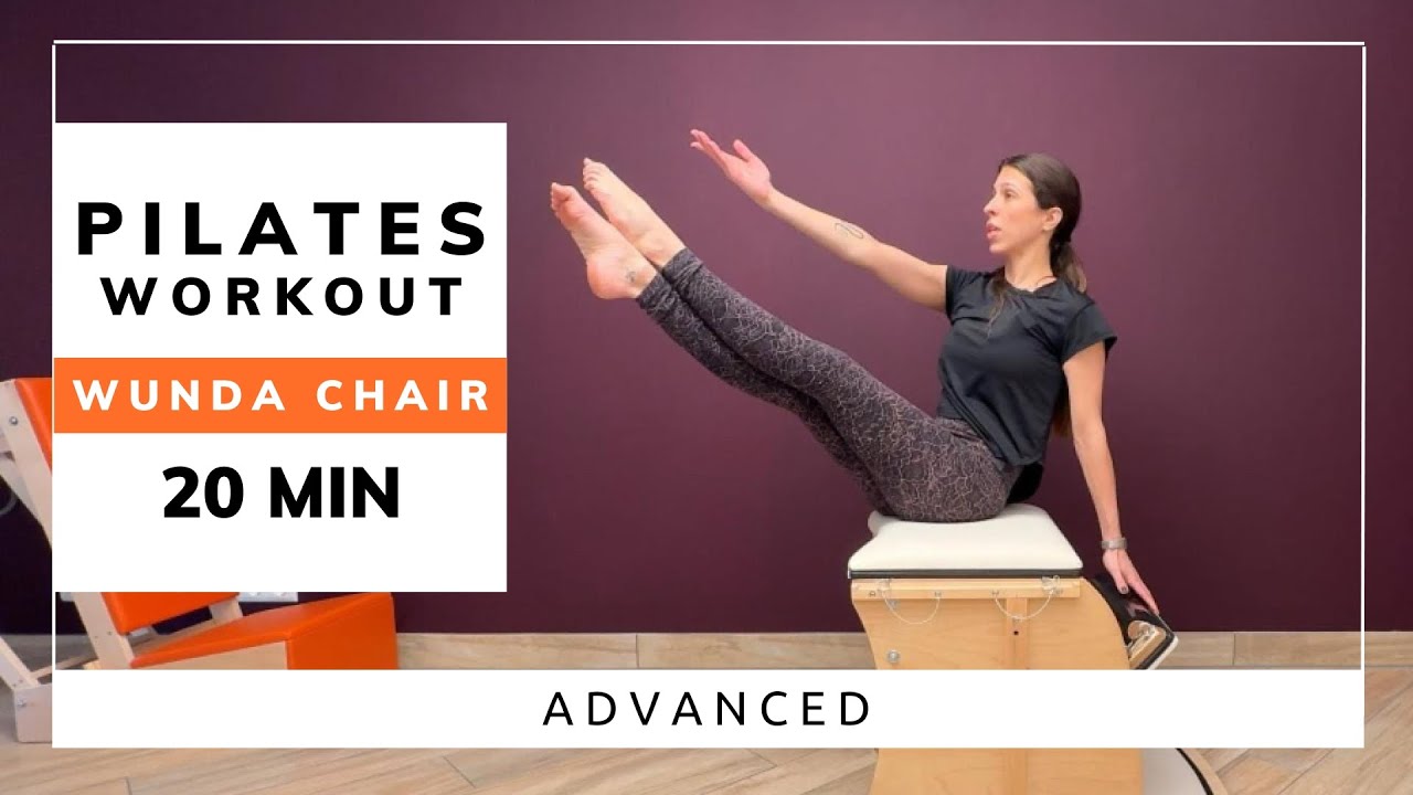 20 MIN PILATES WORKOUT | Mastering Pilates Wunda Chair Exercises for strength and stability