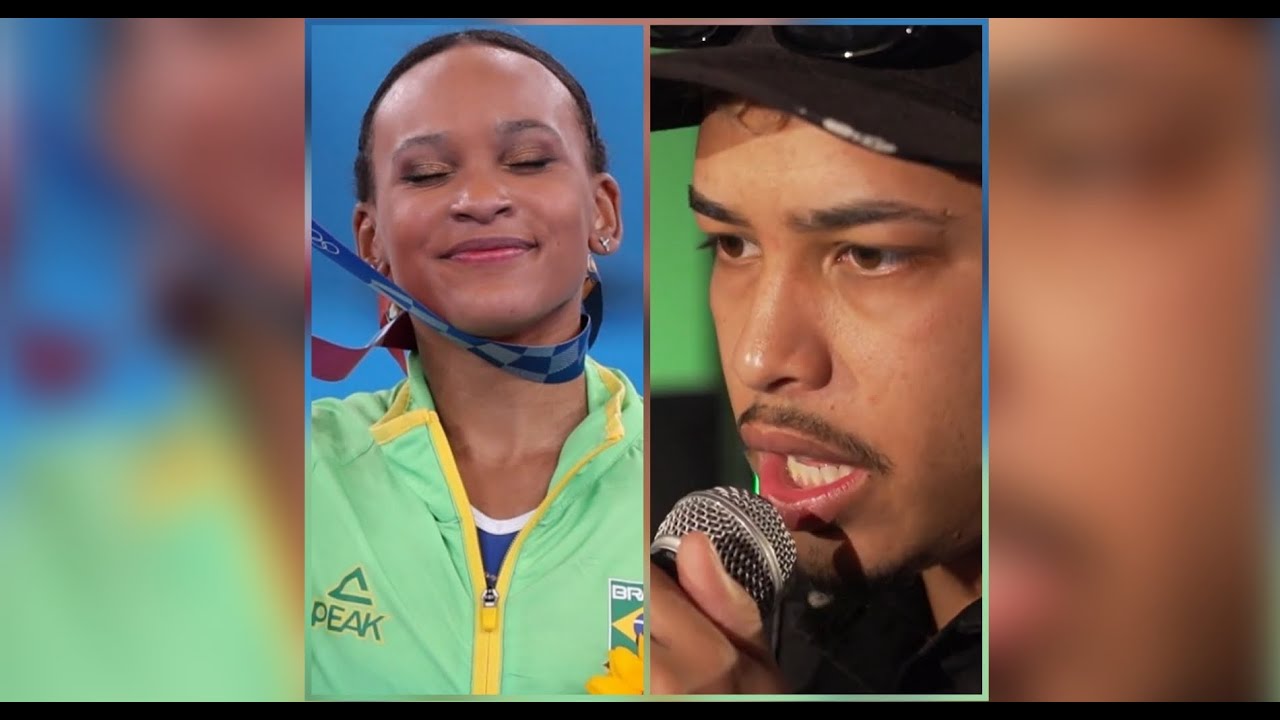 BAILE DA REBECA (MC JOÃO), LETRA EM HOMENAGEM Á REBECA ANDRADE NOS JOGOS OLÍMPICOS DE TÓQUIO 2020.