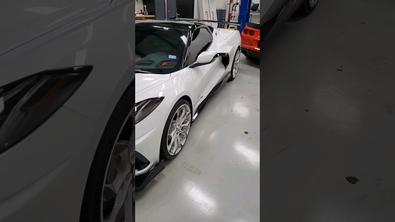 C8 Corvette Lambo Doors. Like them or Love them? #corvettestingray #corvette #corvettec8