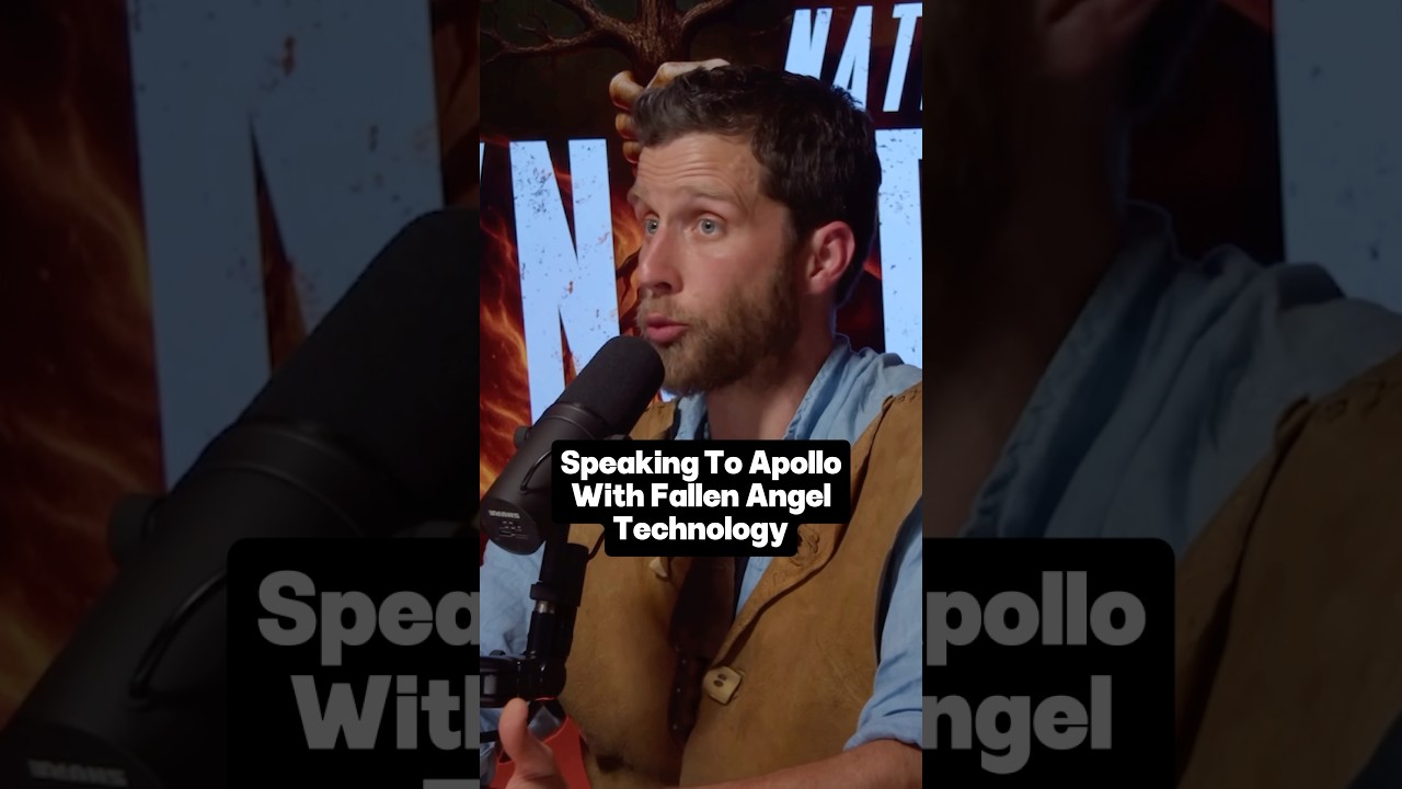 Speaking with the god Apollo using technology to reach the Underworld #occult #apollo #fallenangel