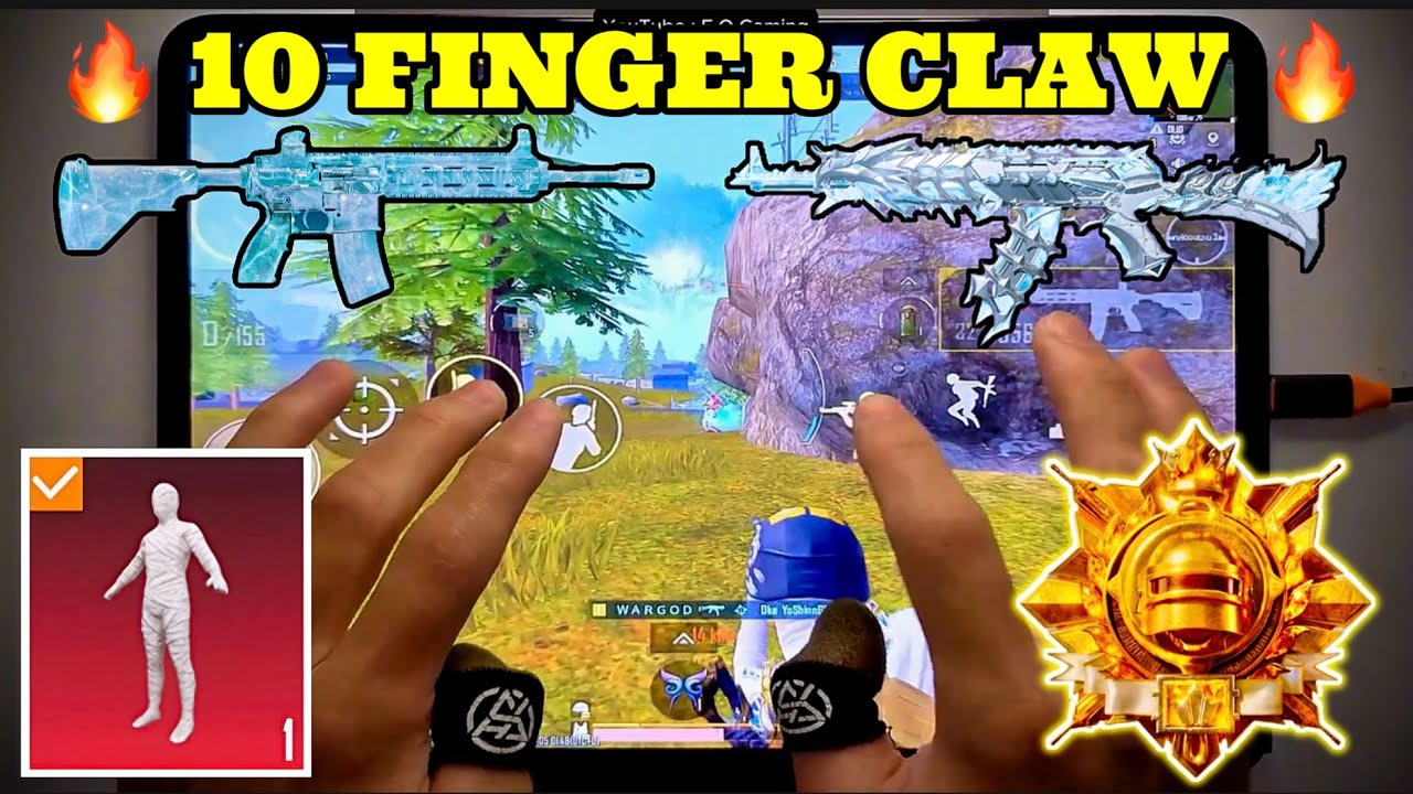 🔥10 Fingers Fast Hand! 🖐️💨  + 120 FPS 🔥1vs4 Clutch | Road to 1K🔥