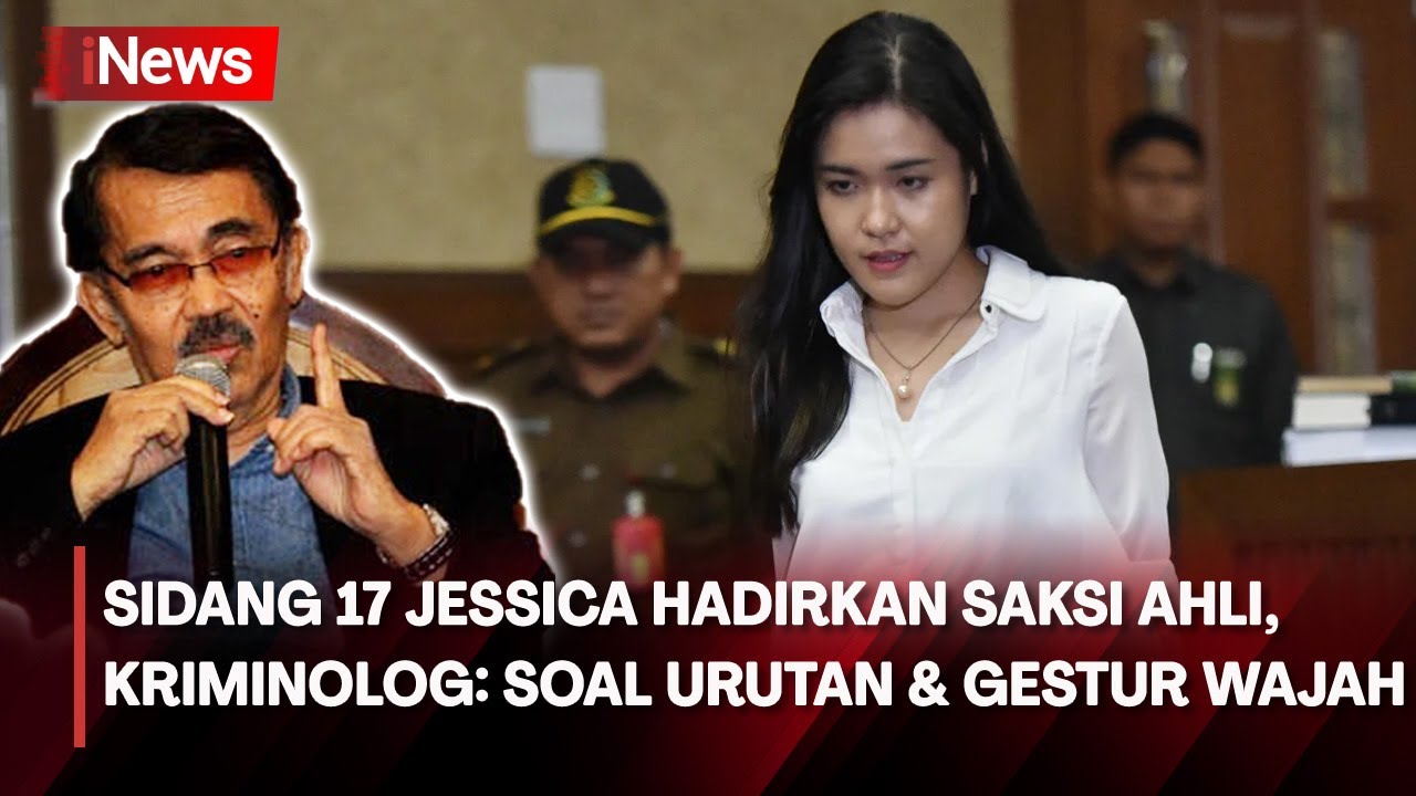Kriminolog UI Ronny: Berdasarkan Urutan dan Gestur Wajah Jessica Seperti Rencanakan Sesuatu