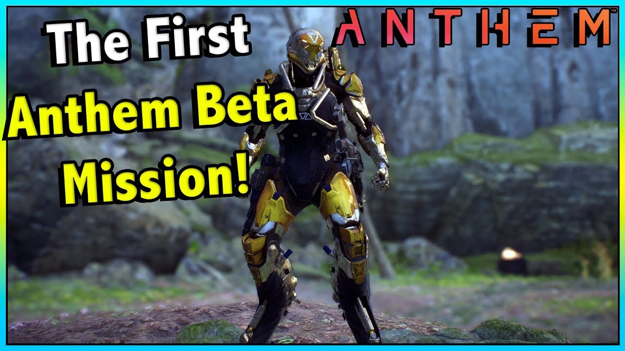 45 MINUTES HANDS ON EXPERIENCE WITH THE ANTHEM BETA! PART 1