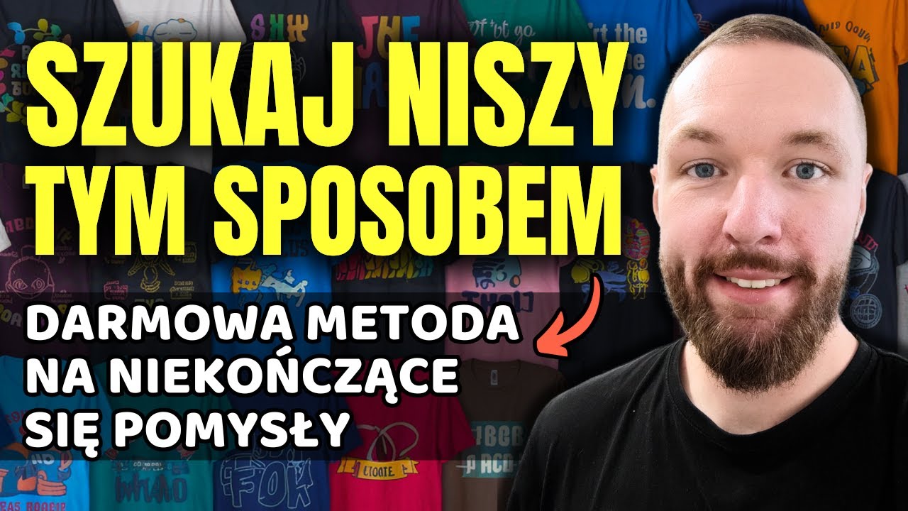 Jak SZUKAĆ NISZY na Amazon i Redbubble? Print on Demand Poradnik Biznes Online
