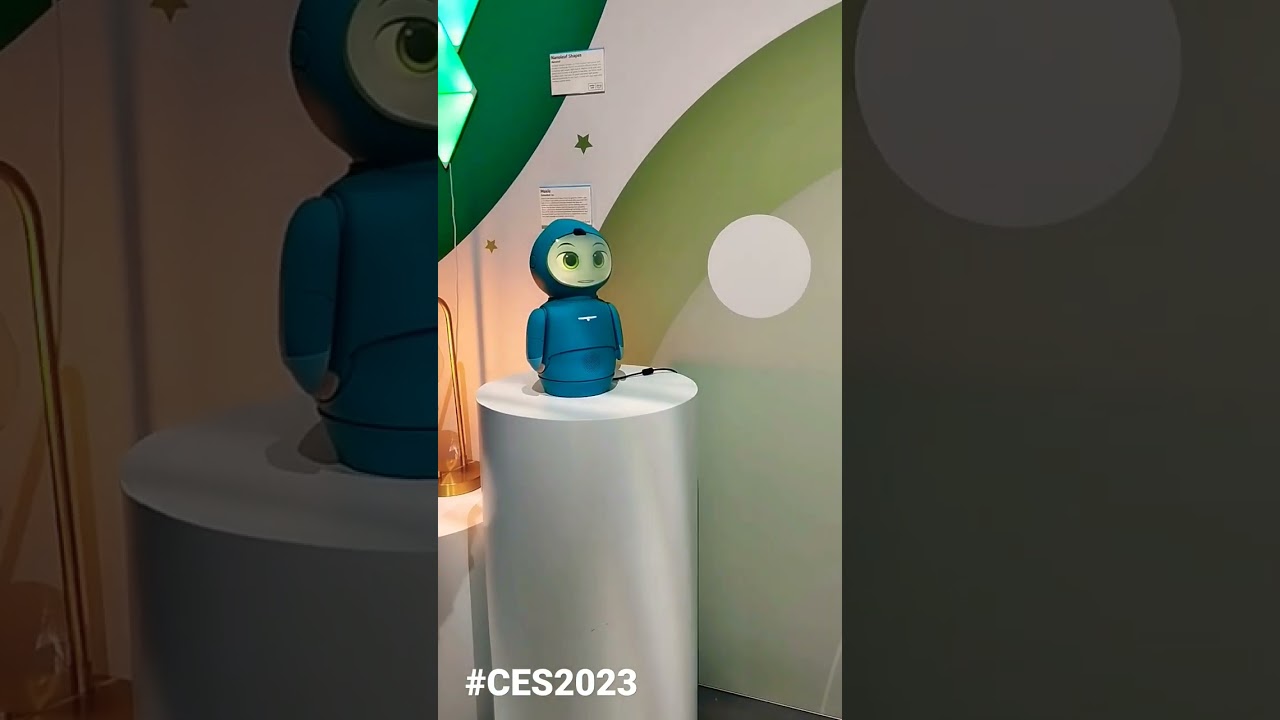Nono le petit robot au salon du CES2023 ! #ces2023 #ces23 #ces #lasvegas #robotics