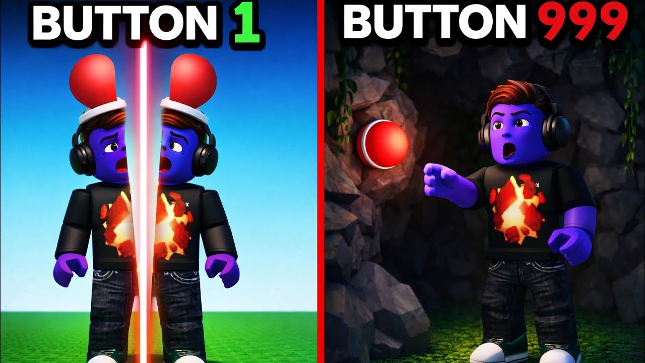 Don't Press The Secret Button In Roblox: Don't Press The Button ! KKGamer 