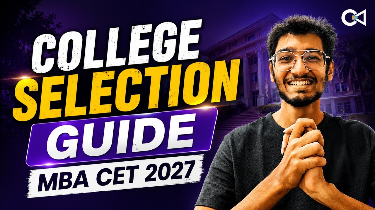 MBA CET 2027: Complete College Selection Guide (No Confusion!)