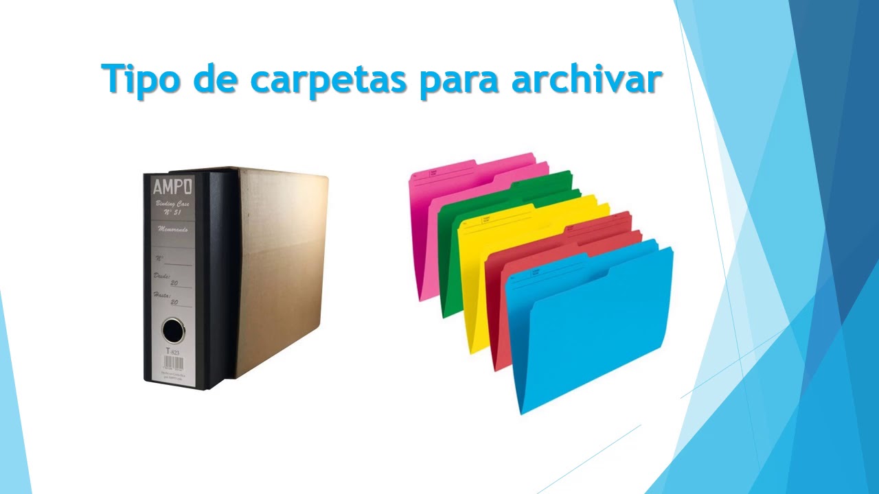 COMO ORGANIZAR UN ARCHIVO FISICO