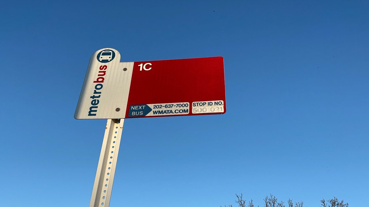 ALMOST TO 7-eleven! Wmata MetroBus 3000 Series Ride, 1C, #3140, Main St to Spring St