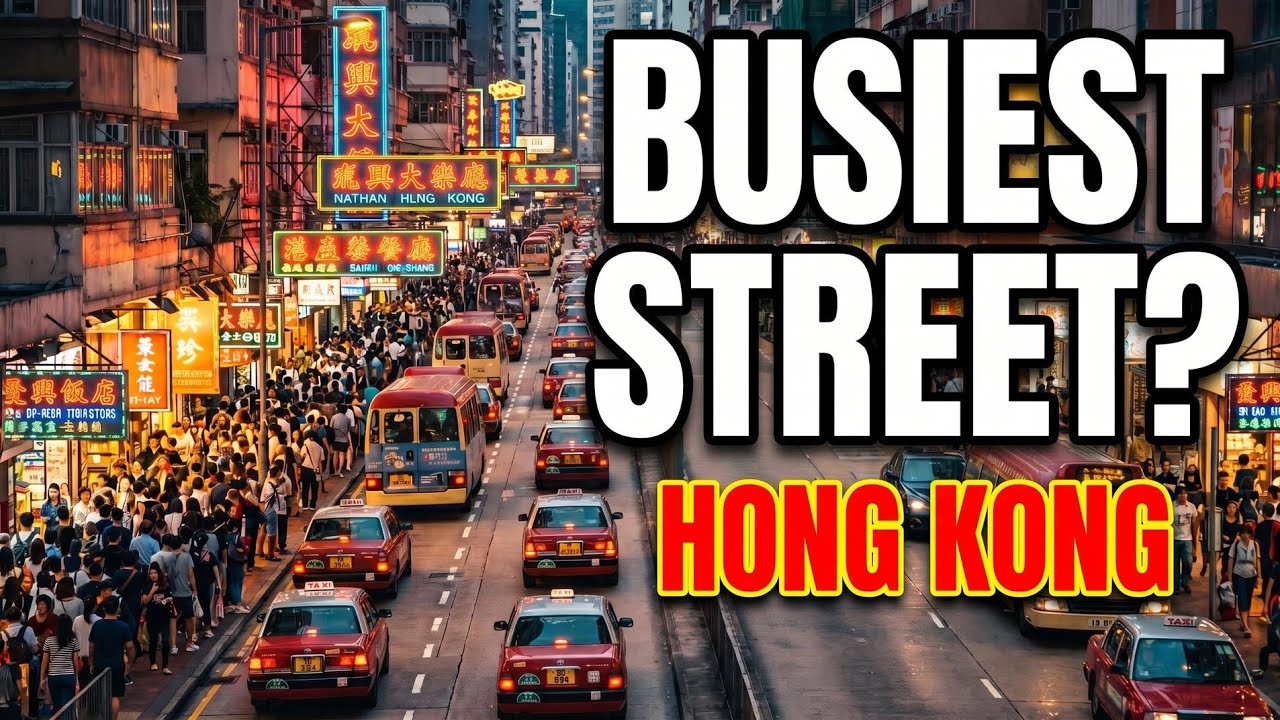The Busiest Street in Hong Kong? Nathan Road Walking Tour 🇭🇰