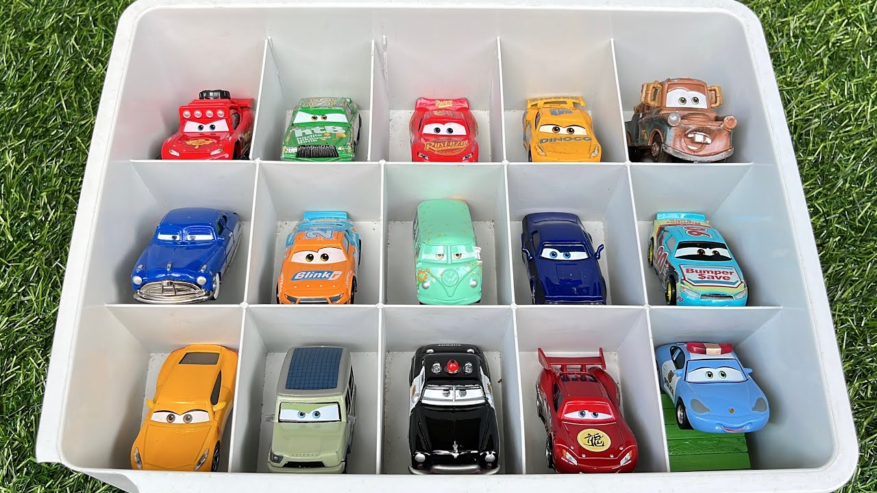 Disney Pixar Cars Unboxing Review | Lightning McQueen, Tow Mater, Doc Hudson, Sally Carrera, Cruz