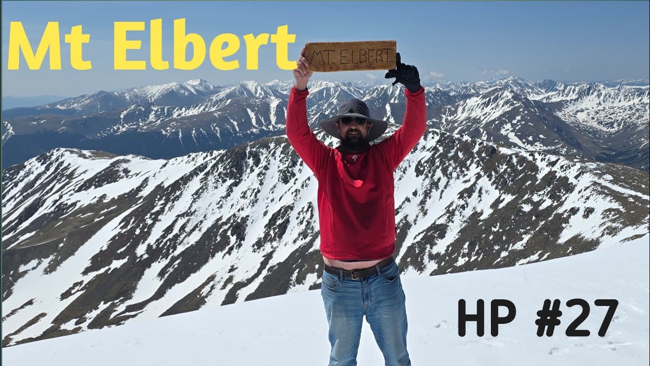 Mount Elbert, the HIGHEST POINT in Colorado