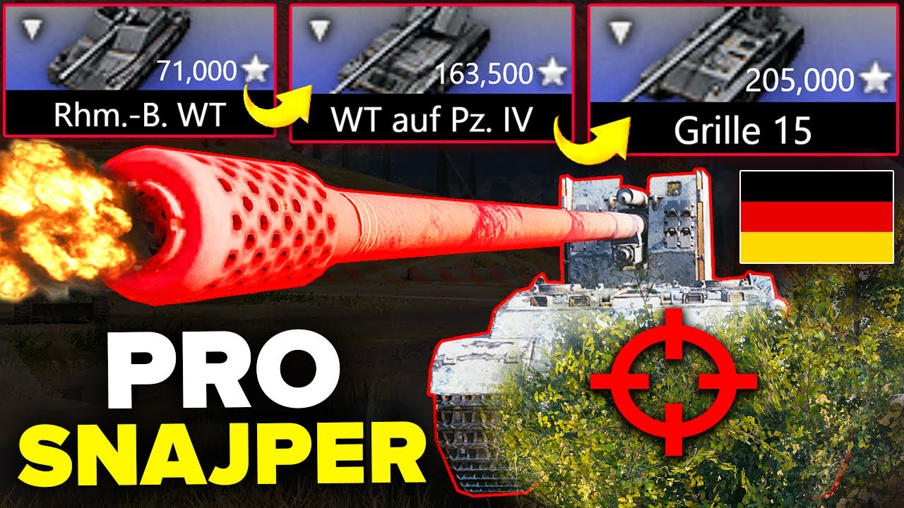 PRO SNAJPERZY W WOT (NASTĘPCA Waffentr&auml;ger auf E100)