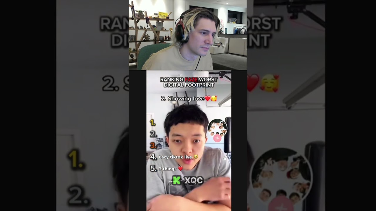 xQc is shocked watching 