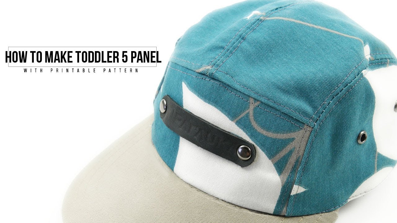 How to Make Toddler 5 Panel Hat