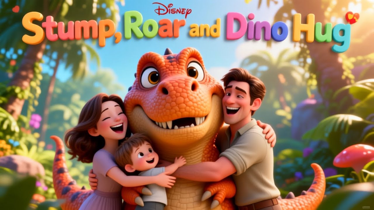Stomp, Roar & Hug! 🦖 The Funniest Dinosaur Song for Kids