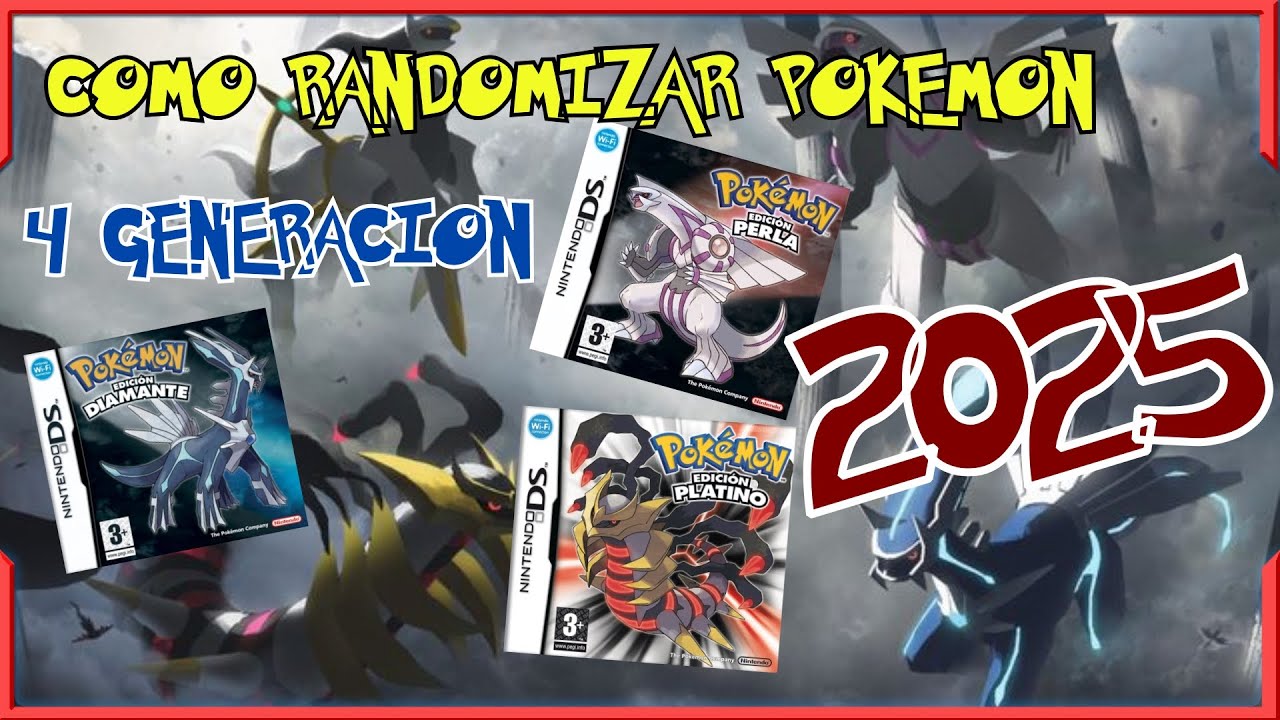 ✅✨C&oacute;mo RANDOMIZAR JUEGOS DE  POK&Eacute;MON de CUARTA GENERACI&Oacute;N F&Aacute;CIL y R&Aacute;PIDO EN 2025 ✨✅ -  TheTom7