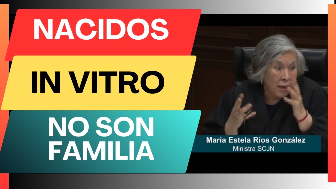 ¿NACIDOS POR IN VITRO NO SON FAMILIA?