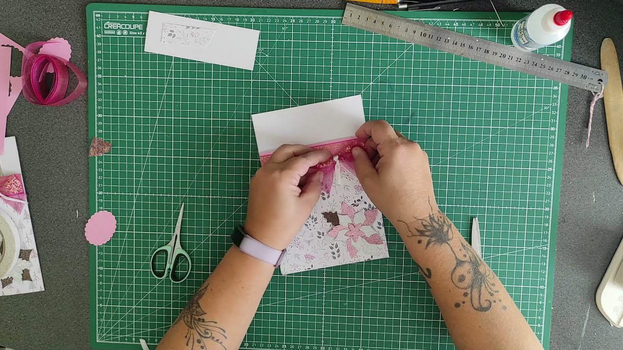 🌺Tuto déco de table pour Noël - Pochette range couverts marque place papier Action 🌺