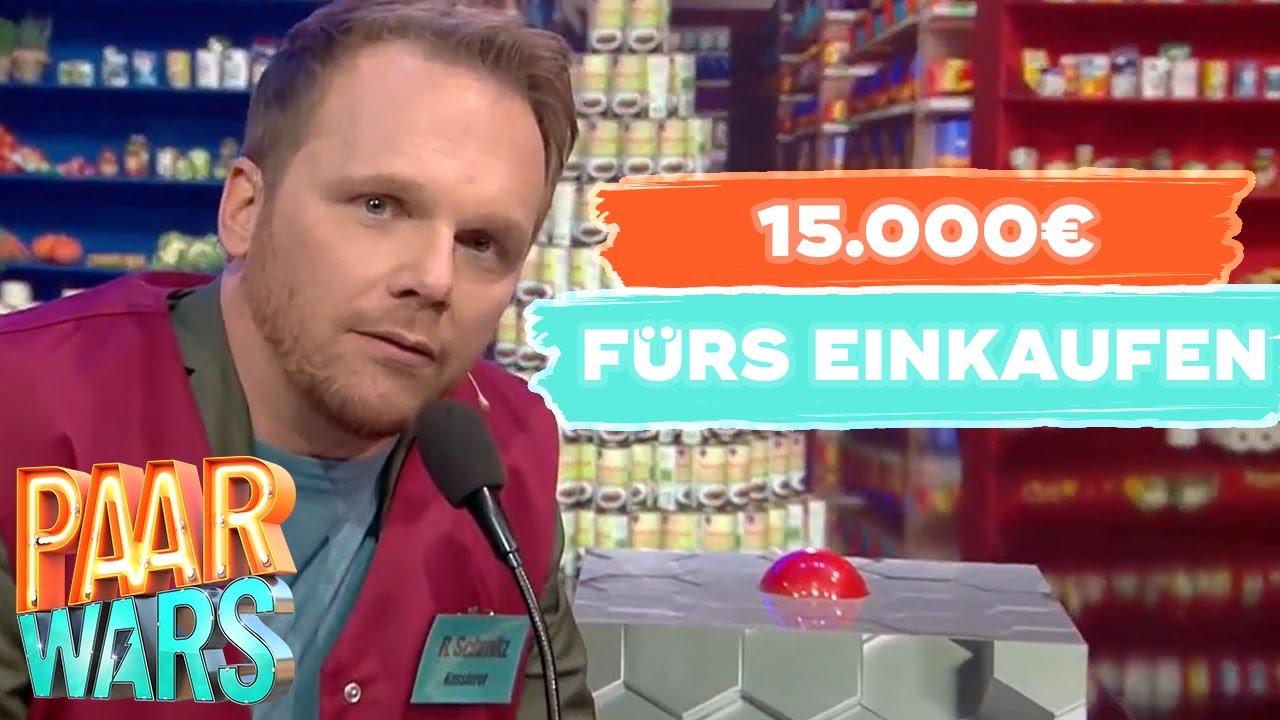 An die Einkaufswägen fertig los! Das Rennen um 15.000€ beginnt!! | Paar Wars | SAT.1