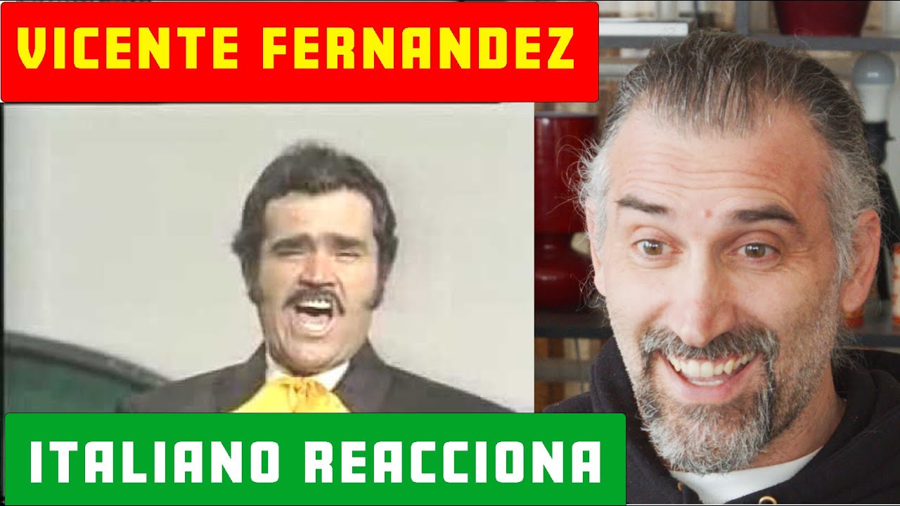 Vicente Fernandez volver volver - first time  special guest reaction