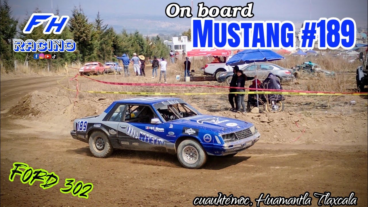 Carreras de Carcachas, On board: Mustang #189 , cuauhtémoc, Huamantla Tlaxcala, 15/02/26 