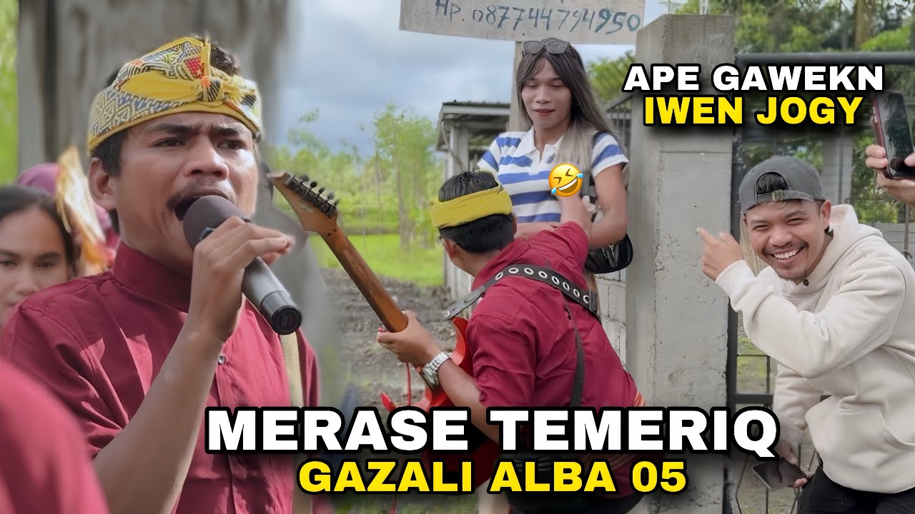 MERASE TEMERIQ GAZALI ALBA 05 || KEHADIRAN SEMIN BIKIN IWEN JOGY GEREGETAN