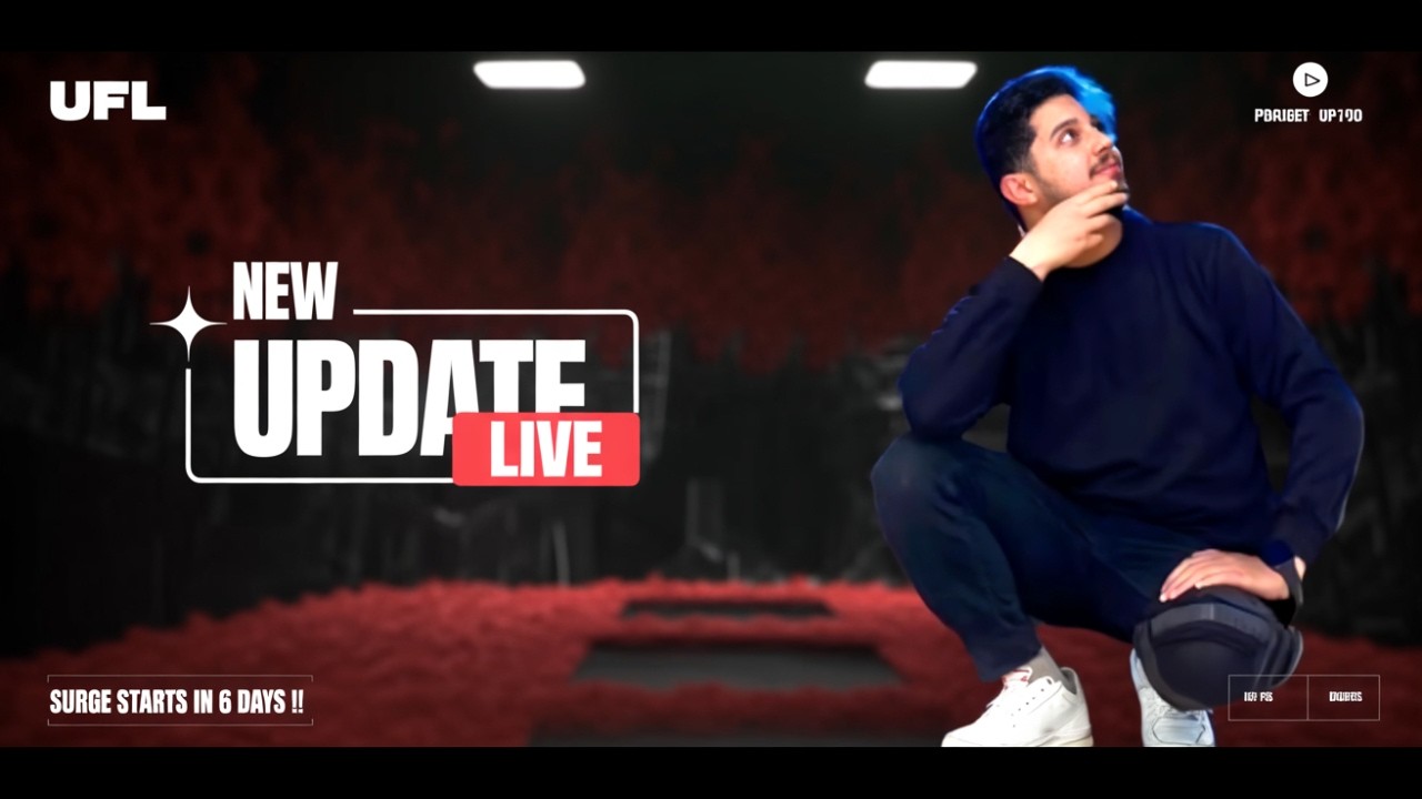UFL New Update LIVE ⚽ SURGE Starts in 6 Days !!