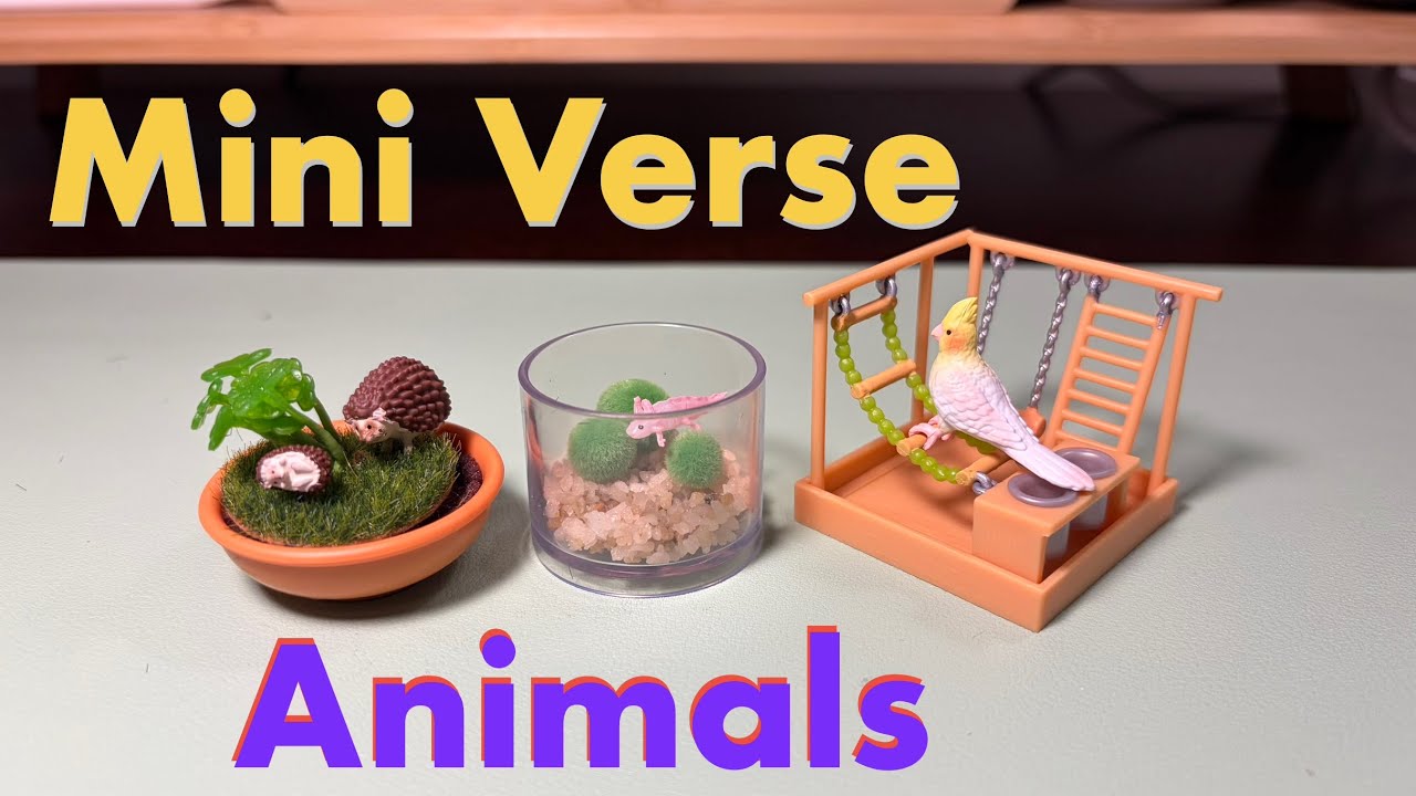 Mini Verse Animals. So cute! 