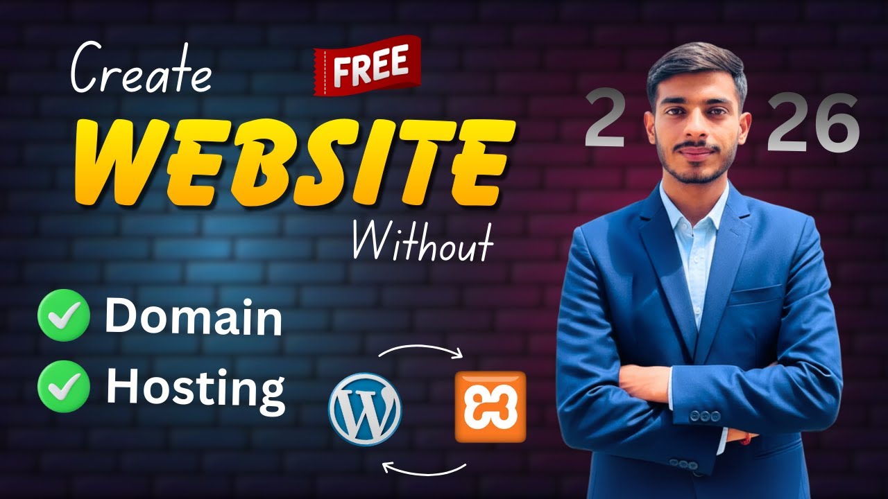 How to Install WordPress on Localhost in XAMPP (2026) | Free Hosting | WordPress Course Hindi