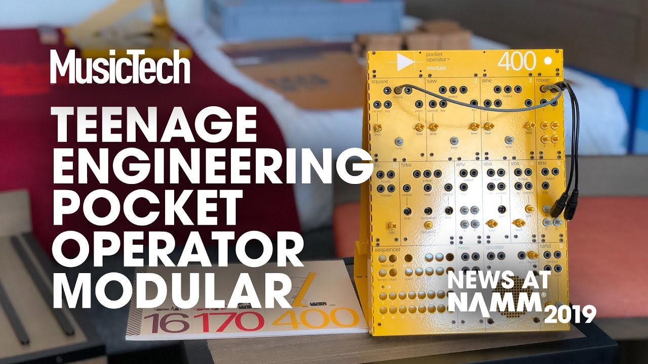 First Listen: DIY modular synth from Teenage Engineering #NAMM2019