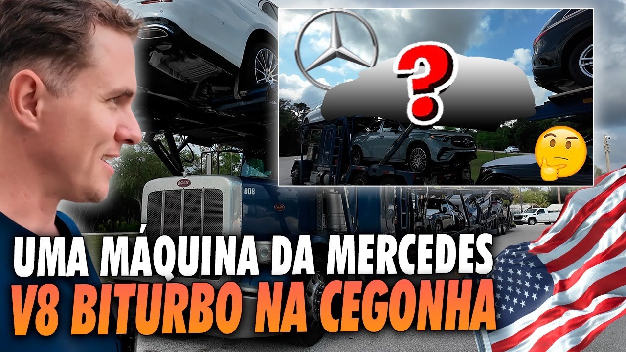 🚛 MERCEDES V8 BITURBO NA CEGONHA! QUE MÁQUINA INSANA!