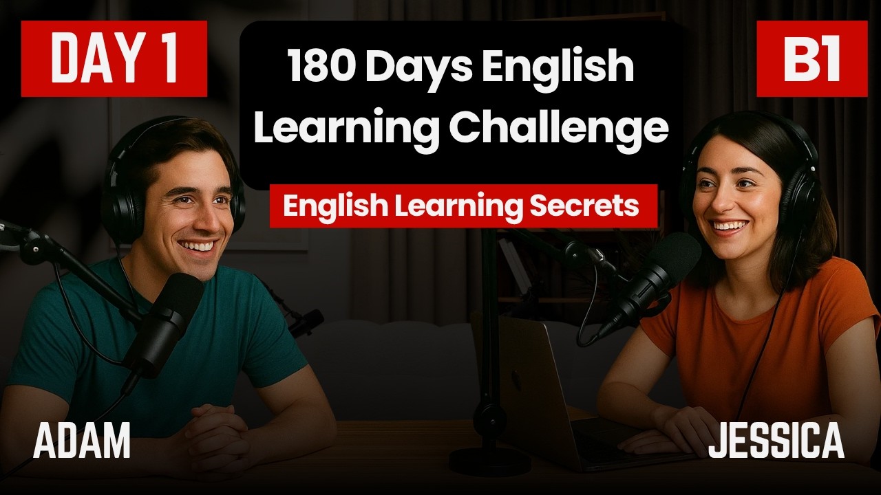 🎧 The 180 Days English Learning Challenge &ndash; Change Your English, Change Your Life
