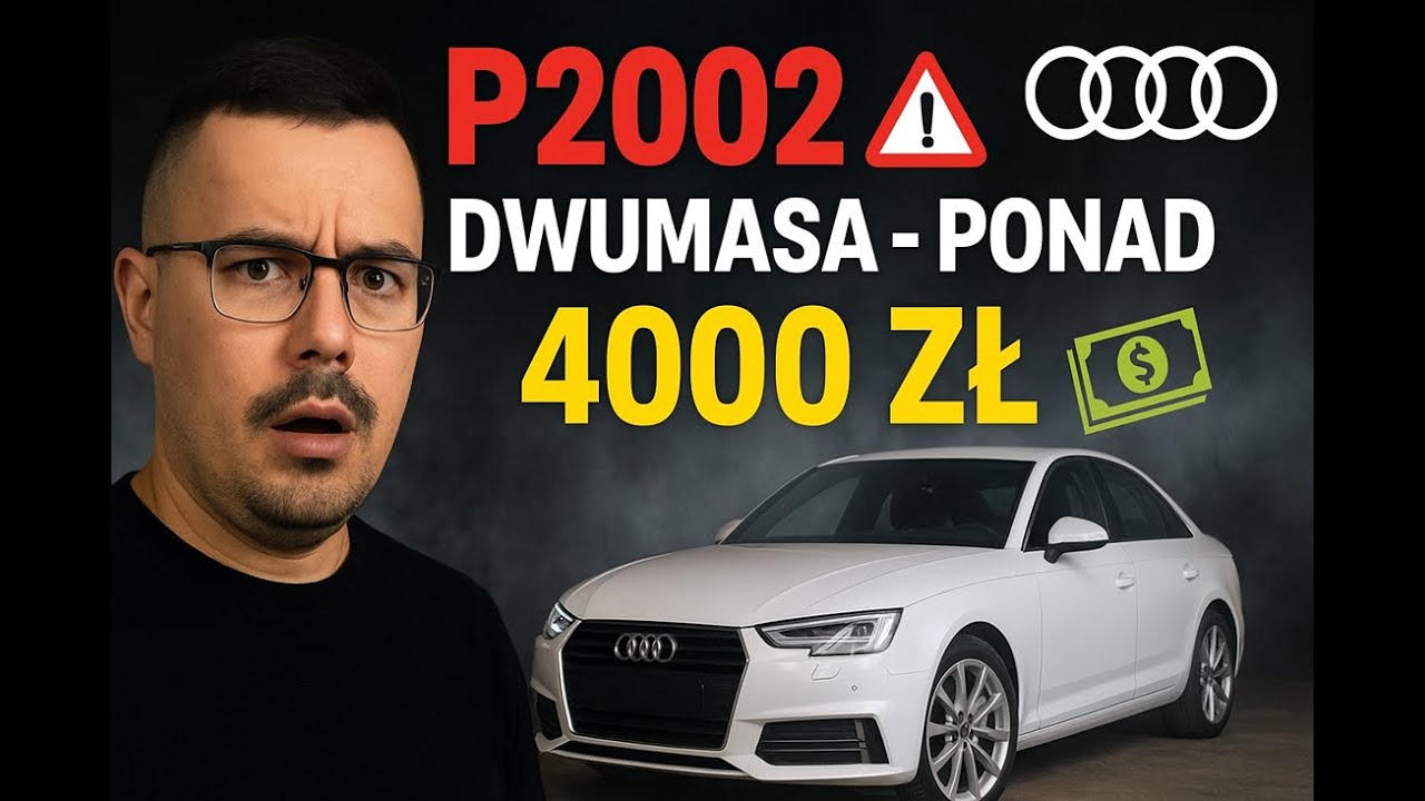 Usterka P2002 i MASAKRA z dwumasą! Wibracje, dym i rachunek zwalający z n&oacute;g!